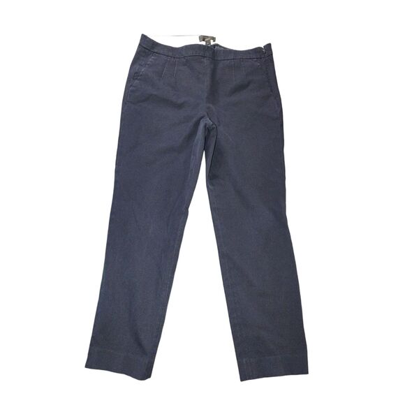 J.‎ Crew Martie Pant in Bi-Stretch Cotton Womens 6 Black Career Goth Versatile - Picture 1 of 8